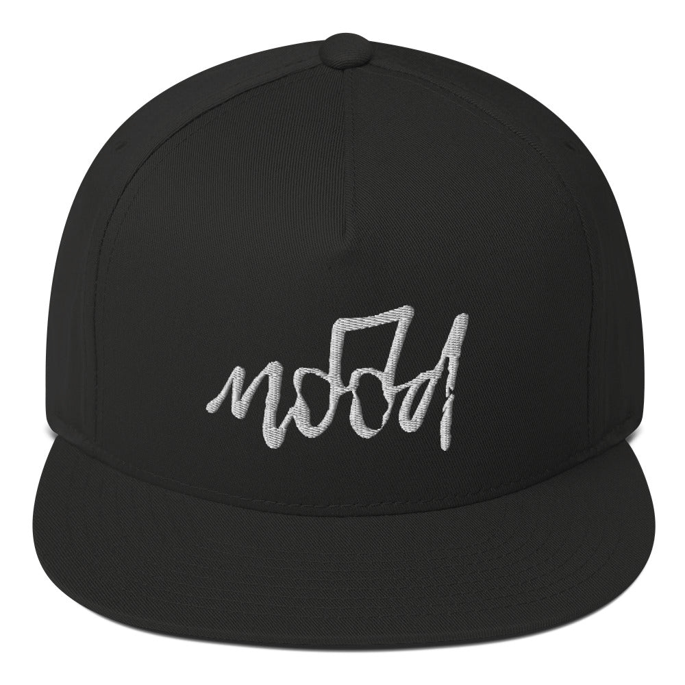 MOOD Embroidered Black Snapback