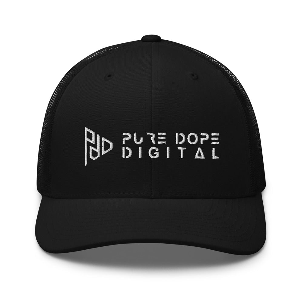 Pure Dope Digital Half-Open Snapback 3D Embroidery