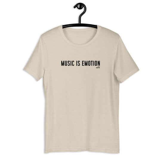 Music Is Emotion Short-Sleeve Unisex T-Shirt