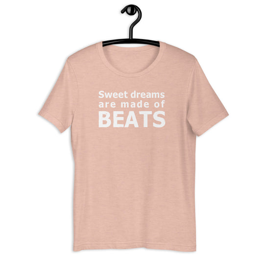 Sweet Dreams Are Made of Beats heather t-shirt (14 colours)