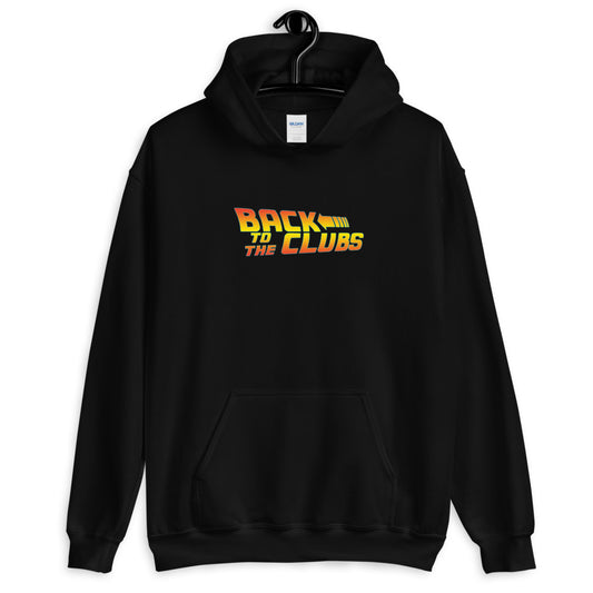 Back To The Clubs Hoodie (color logo)