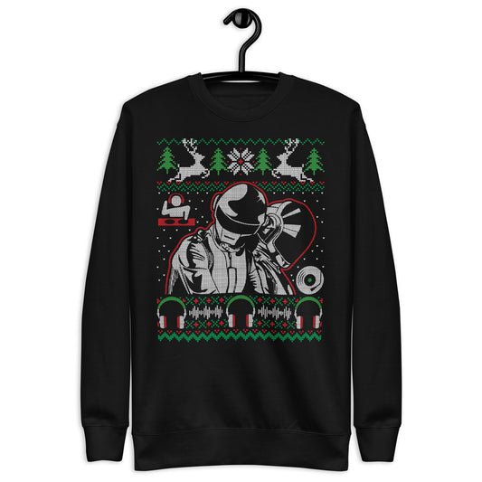 DJ Christmas Sweatshirt: The Robots