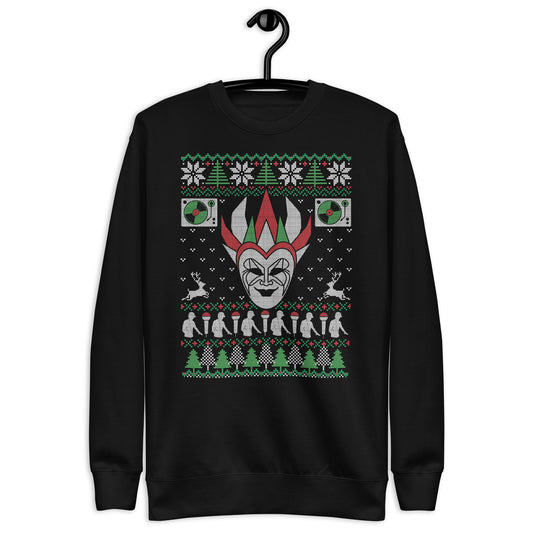 DJ Christmas Sweatshirt: The Harlequin