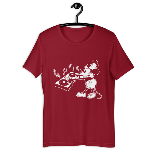 DJ Steamboat Willie Unisex t-shirt [ffp]