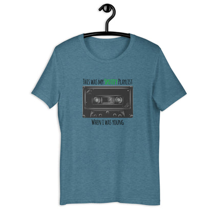This was my Spotify playlist when I was young t-shirt (9 colors) [pdd]