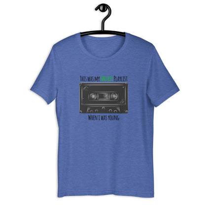 This was my Spotify playlist when I was young t-shirt (9 colors) [pdd]