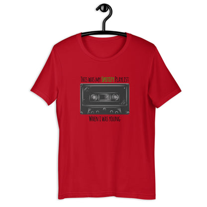 This was my Spotify playlist when I was young t-shirt (9 colors) [pdd]