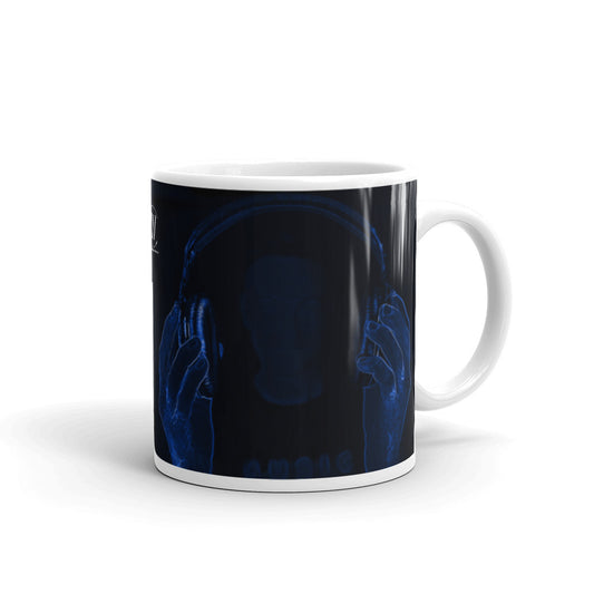 Tin Years Headphones Mug
