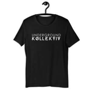 Underground Kollektiv White Logo Short-Sleeve Unisex T-Shirt (20 colours)
